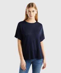 BENETTON (women)/クルーネックドロップショルダー半袖Tシャツ・カットソー/506008098