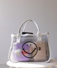 Three Four Time /【cache cache 】スマイルモチーフメッシュBAG in BAG/506009276