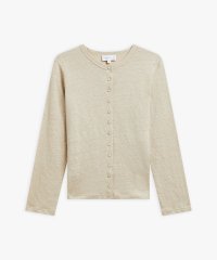 agnes b. FEMME/JDJ6 CARDIGAN リネンカーディガンプレッション/506017269