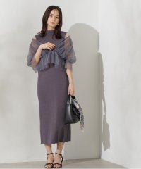 PROPORTION BODY DRESSING/2Ｗayシアーレイヤードニットワンピース/506018724