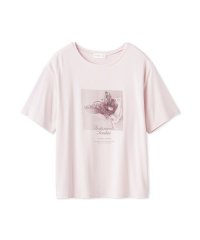 SNIDEL HOME/ブーケフォトTシャツ/506019268