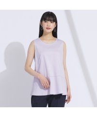 Liliane Burty/シルケットスムース　タンクトップTシャツ/506019330