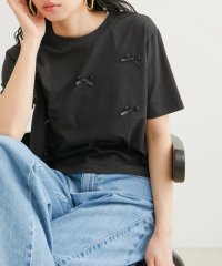 VIS/【WEB限定】リボンモチーフTシャツ/506019460