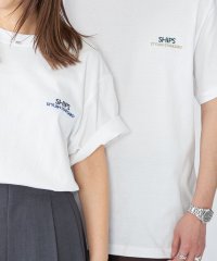 【WEB限定】SHIPS: STYLISH STANDARD ロゴ 刺繍 Tシャツ