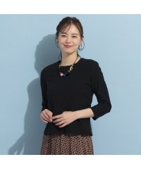 Liliane Burty ECLAT/【S・Mサイズ】リングジャカード　プルオーバーTシャツ[アンサンブル可]/506020383