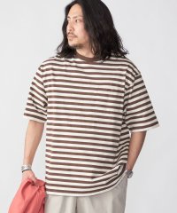 SHIPS MEN/SHIPS: COTTON USA ボーダー ポケット  Tシャツ/506020544