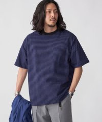 SHIPS MEN/SHIPS: COTTON USA ボーダー ポケット  Tシャツ/506020544