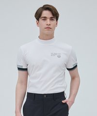 LANVIN SPORT/【宮沢氷魚着用】モックネック半袖シャツ【吸汗/UV/ストレッチ/ECO】/505817170