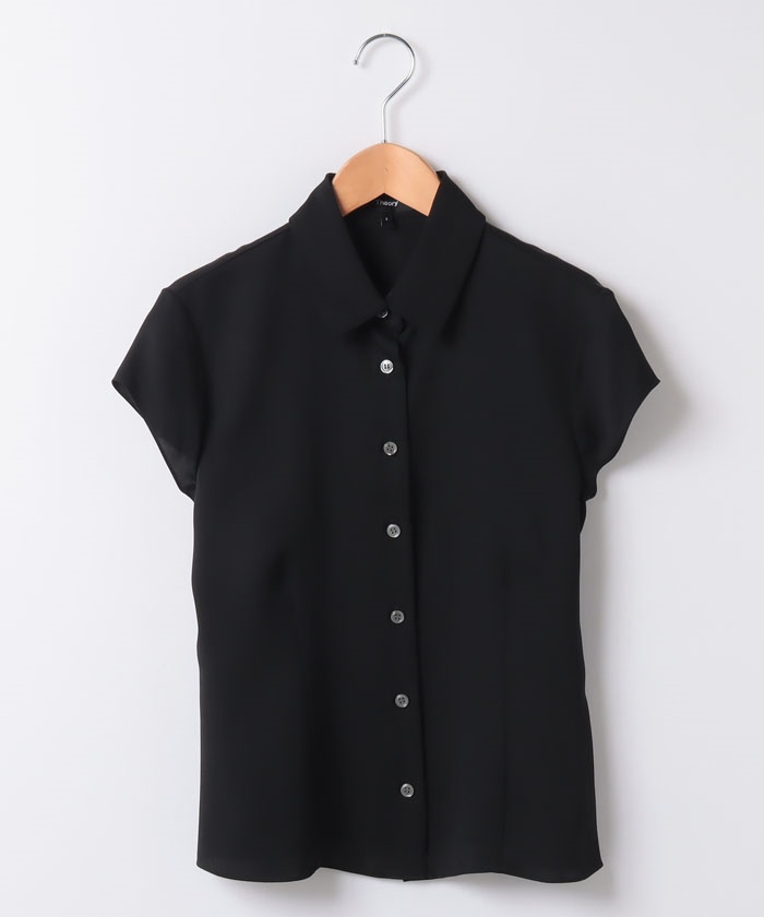 Theory ブラウス MODERN GGT CAP SLV BLOUSE 505941468006.jpg