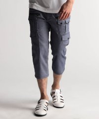 NICOLE CLUB FOR MEN/ガムストレッチ　クロップドカーゴパンツ/505988154