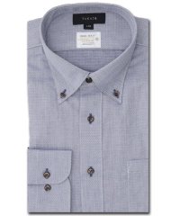 TAKA-Q/形態安定 吸水速乾 スタンダードフィット ボタンダウン長袖シャツ シャツ メンズ ワイシャツ ビジネス ノーアイロン yシャツ ビジネスシャツ 形態安定/506021107