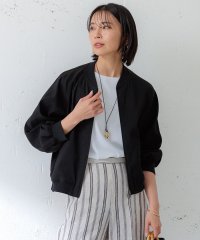 NIJYUSANKU（SMALL SIZE）/【CLASSY.6月号掲載/洗える】リネンレーヨンストレッチ ブルゾン/506021388