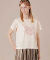 MACKINTOSH LONDON/【BIBURY FLOWER】ハイゲージスムースバイブリーフラワープリントTシャツ/506001279