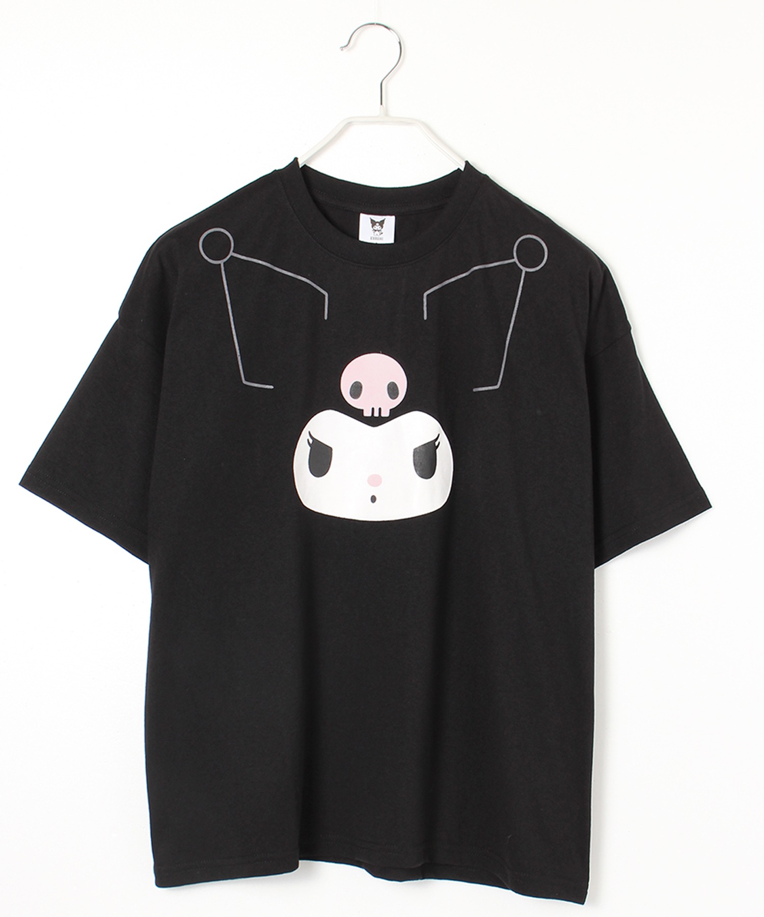 Sanrio/サンリオ】天竺プリント半袖クルーネックワイドTシャツ
