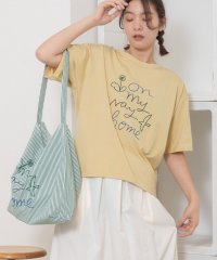 POU DOU DOU/on my way home刺繍Tシャツ/506007868