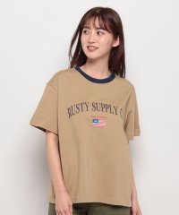 RUSTY/【RUSTY】LADYSハンソデ Tシャツ/506009433
