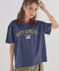 RUSTY/【RUSTY】LADYSハンソデ Tシャツ/506009433