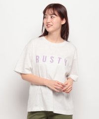 RUSTY/【RUSTY】LADYSハンソデ Tシャツ/506009435