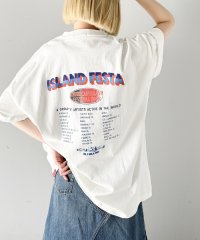 Classical Elf/《JAVA ジャバコラボ》こなれた大人カジュアルスタイルの主役に。綿100%フェスロゴピグメントTシャツ/506019495