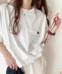 Classical Elf/クラシカルエルフ Classical Elf 《JaVa ジャバコラボ》綿100％シルケット素材裾ドロストオーバーサイズTシャツ/506019498