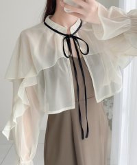 Classical Elf/クラシカルエルフ Classical Elf 【mily bilet】セットアップで華やか。チュールケープボレロ付きマーメイドキャミワンピース/506019507