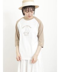 Samansa Mos2/【KELTY×Samansa Mos2】5分袖ラグランTシャツ/506026281