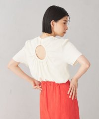 EMMEL REFINES/＜EMMEL REFINES＞EM ブライトテレコ バックオープン Tシャツ/506026511