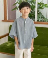 URBAN RESEARCH DOORS（Kids）/【予約】Wガーゼバンドカラーシャツ(KIDS)/506026989
