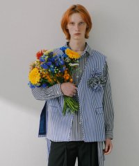 SENSE OF PLACE by URBAN RESEARCH/【予約】hxcyyd × SOP　ストライプフラワーコサージュシャツベスト(UNISEX)/506027398