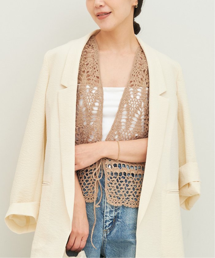 セール】crochet gilet ベスト(506027414) | プラージュ(Plage