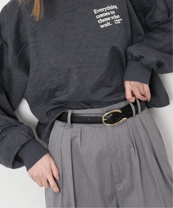 MEI SLOBE IENA カーブバックルベルト ブラック MEI様専用 SLOBE IENA カーブバックルベルト ブラック - メルカリ