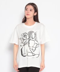 Desigual/イラスト アーティTシャツ/505805548