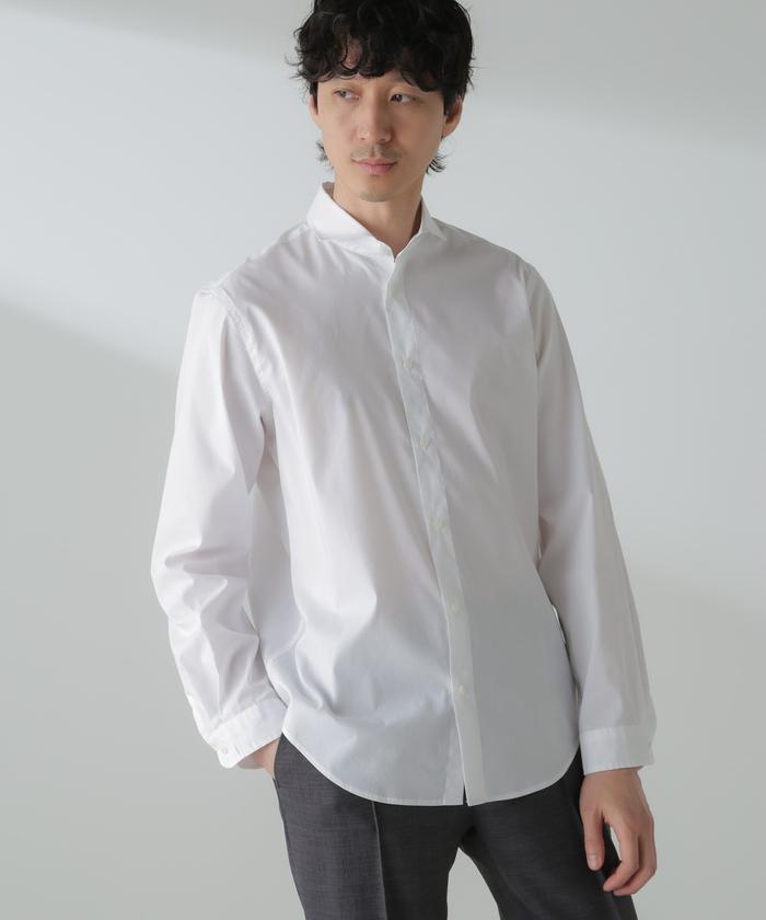 セール】「ICE FLOW LINEN」カッタウェイシャツ 長袖(505899160) | ナノ・ユニバース(nano・universe) - d  fashion