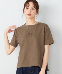 COMME CA ISM /ロゴプリント Ｔシャツ/505916684