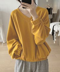 miniministore/ミニミニストア miniministore Vネック 着やせ 長袖プルオーバー 無地/505953540