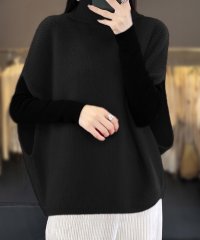miniministore/ミニミニストア miniministore ニットベスト ジレ タートルネック重ね着/505953543