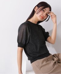 N Natural Beauty Basic/シアースリーブラメニット/506027651