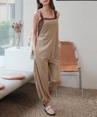 TeddyShop/テディショップ Teddyshop レディース水着ビキニ体型カバー バッククロスストラッピーサロペット+タンキニ 3点セット 【返品不可商品】/506028035