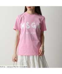 MSGM/MSGM Tシャツ 3441MDM510 2000MDM510 半袖 ペイントロゴ/506028372