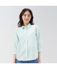 Pitta Re:)/トーキョーシャツ TOKYO SHIRTS 【Pitta Re:)】 Wガーゼ レギュラー衿 綿100％ 七分袖シャツ/506028463
