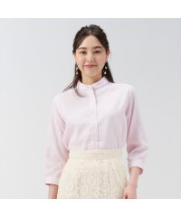 Pitta Re:)/トーキョーシャツ TOKYO SHIRTS 【Pitta Re:)】 Wガーゼ スタンド衿 綿100％ 七分袖シャツ/506028464