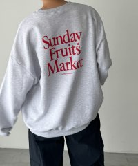 CANAL JEAN/El mar(エルマール)"Sunday Fruits Market"トレーナー/506028508