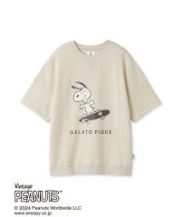 gelato pique/【PEANUTS】裏毛ワンポイントプルオーバー/506028646