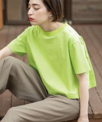 OPAQUE.CLIP/クロップドバックシャンTシャツ/506028687