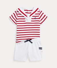 POLO RALPH LAUREN/(ベビー)コットン インターロック セーラー Tシャツ & ショートパンツ セット/506029506