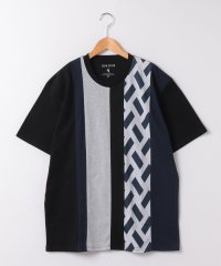 JEANS MATE/ジーンズメイト JEANS MATE 【ZEROSTAIN】着るだけで 汗染み対策 切り替えT 柄 切替 撥水 UVカット デザイン パターン豊富/505253192