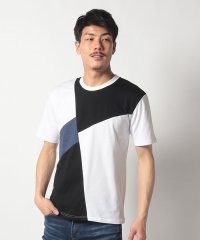 JEANS MATE/ジーンズメイト JEANS MATE 【ZEROSTAIN】着るだけで 汗染み対策 切り替えT 柄 切替 撥水 UVカット デザイン パターン豊富/505253192