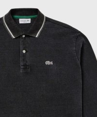 LACOSTE Mens/ルーズフィットビッグ鹿の子地インディゴポロシャツ/506029854