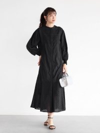 Vin/ヴァン Vin レース刺繍コットンシャツワンピース/506029933