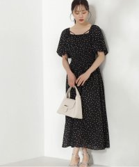 PROPORTION BODY DRESSING/パフスリーブドット柄ワンピース/506030081